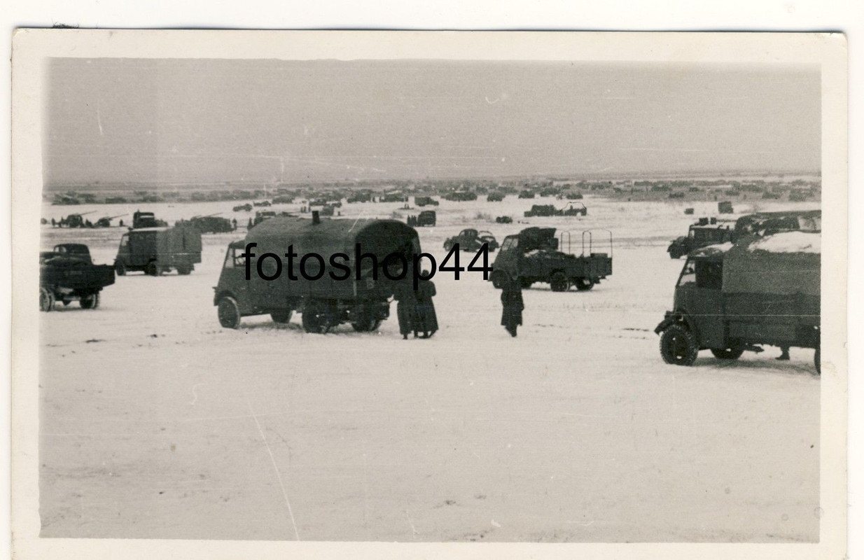 WH LKW Geschütze Donfront Russland