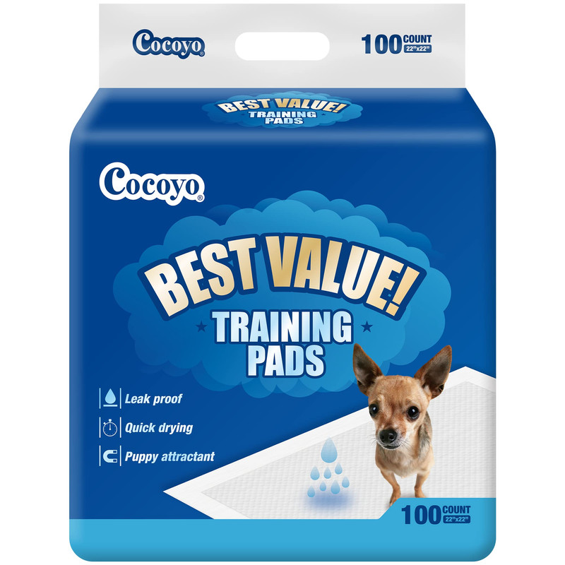 COCOYO Training Pads 22x22 100 Count