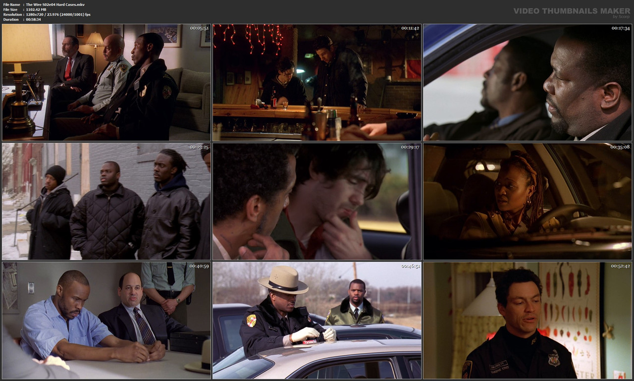 The Wire S02e04 Hard Cases.mkv