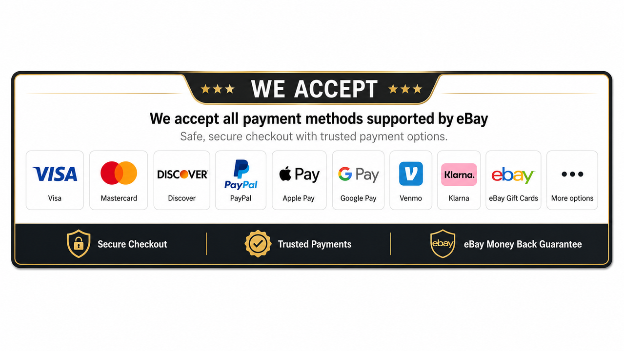 WE ACCEPT