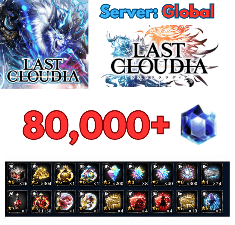 [Global/Eng] Last cloudia Starter Reroll Account 