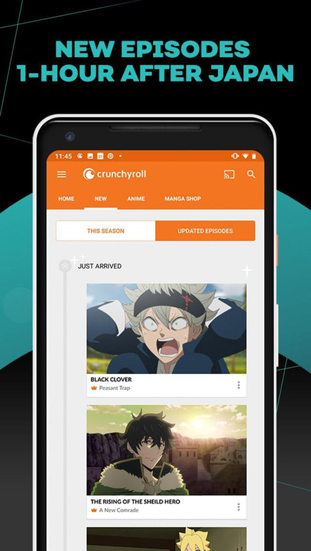 Stream Anime Now: Crunchyroll Premium APK Free For Android 6