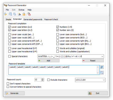 Password Generator v3.8 (by Gaijin) Password Generator v3.8 (by Gaijin)
