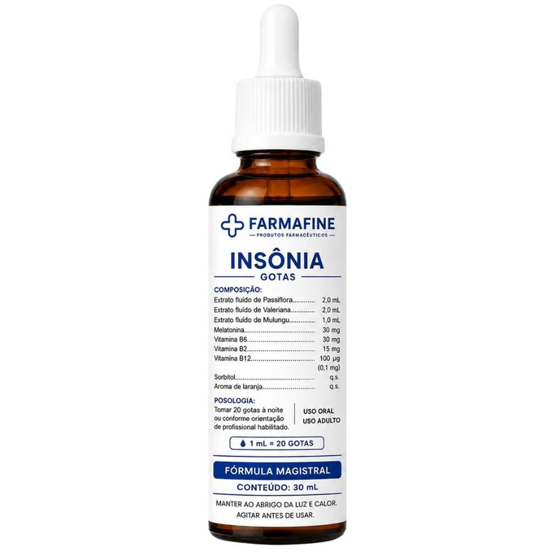 Fórmula para Insônia Farmafine — 1 frasco