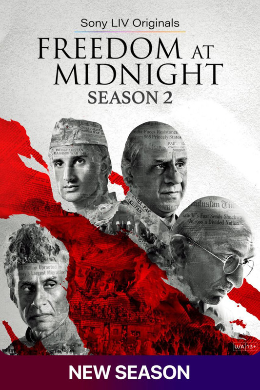 Freedom At Midnight S2 (2025) Complete Hindi Web series Web-DL ESub