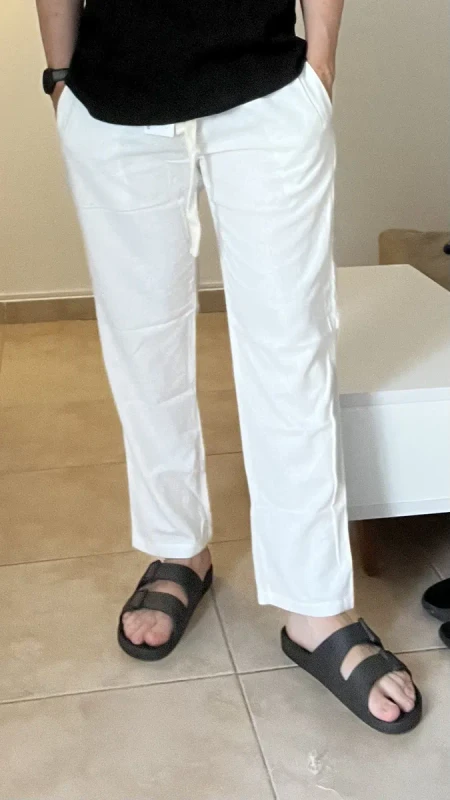 Cliente pantal&oacute;n lino 1