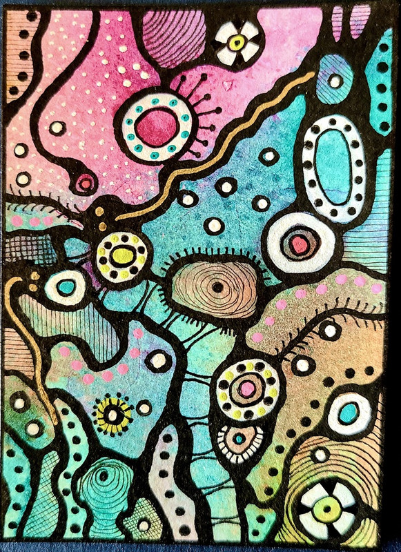 ATC Card - Mixed Media