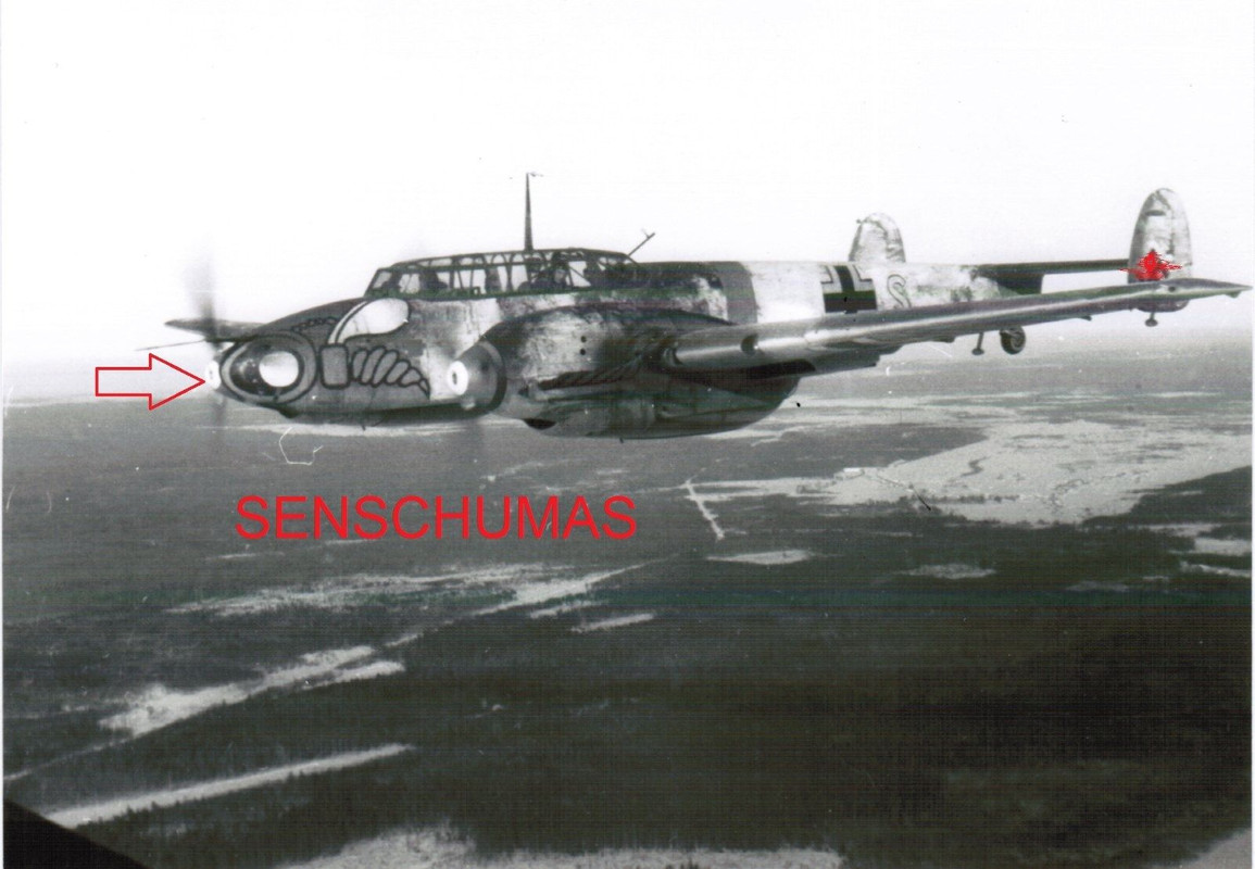 MESSERSCHMITT Me 110. Zerstörergeschwader 1