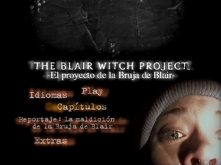 THE BLAIR WITCH PROJECT MENU - El proyecto de la bruja de Blair [1999] [Terror, thriller] [DVD9] [PAL] [Leng. ESP/ENG] [Subt. ESP/ENG]