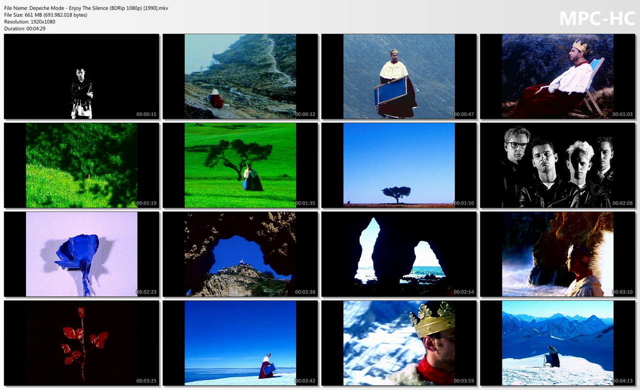 Depeche Mode - Enjoy The Silence (BDRip 1080p) [1990]