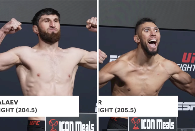 Кантар преди UFC Fight Night: Анкалаев - Уокър 2