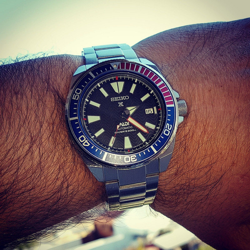 Seiko Prospex 'Samurai' PADI SRPB99 Cal. 4R35 200M (2)