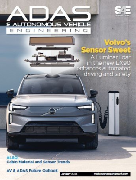 ADAS & Autonomous Vehicle Engineering - January 2023