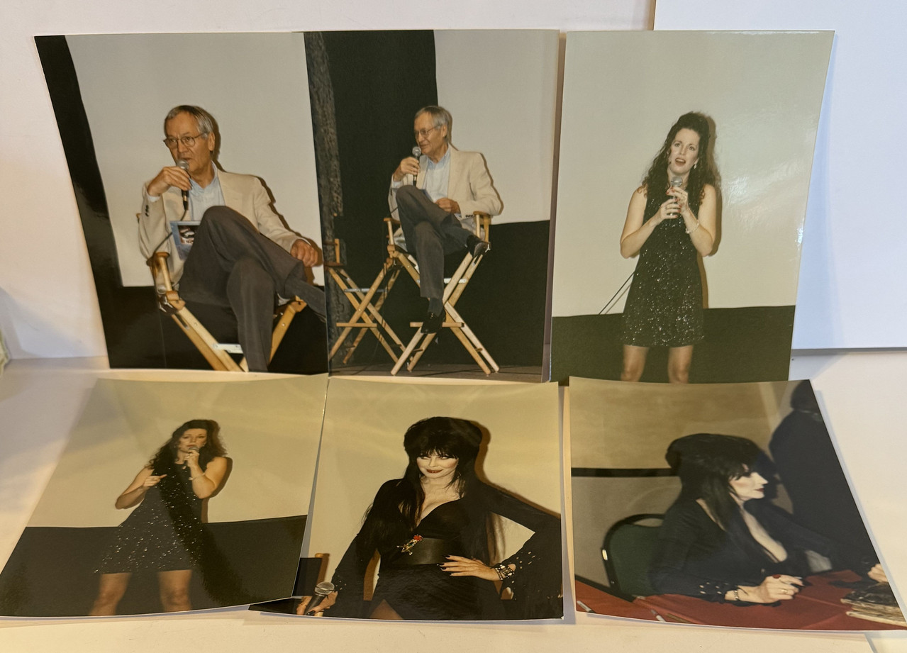 Elvira and Roger Corman. Set of 68 Candid Photographs,