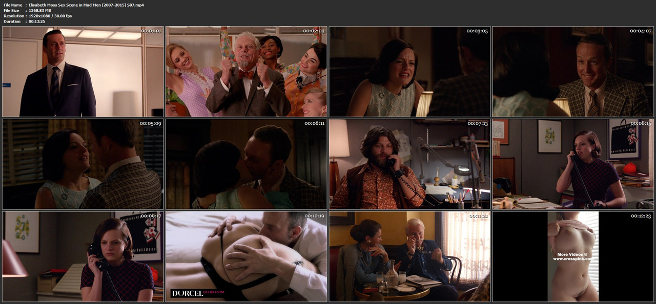 Elisabeth Moss Sex Scene in Mad Men (2007-2015) S07.mp4