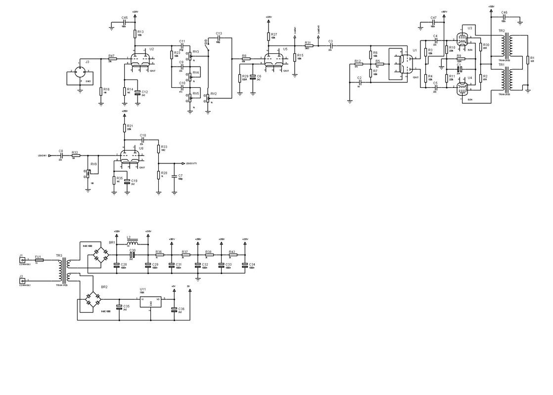 схема усилителя хорошее качество