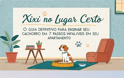 Capa Pet xixi lugar certo
