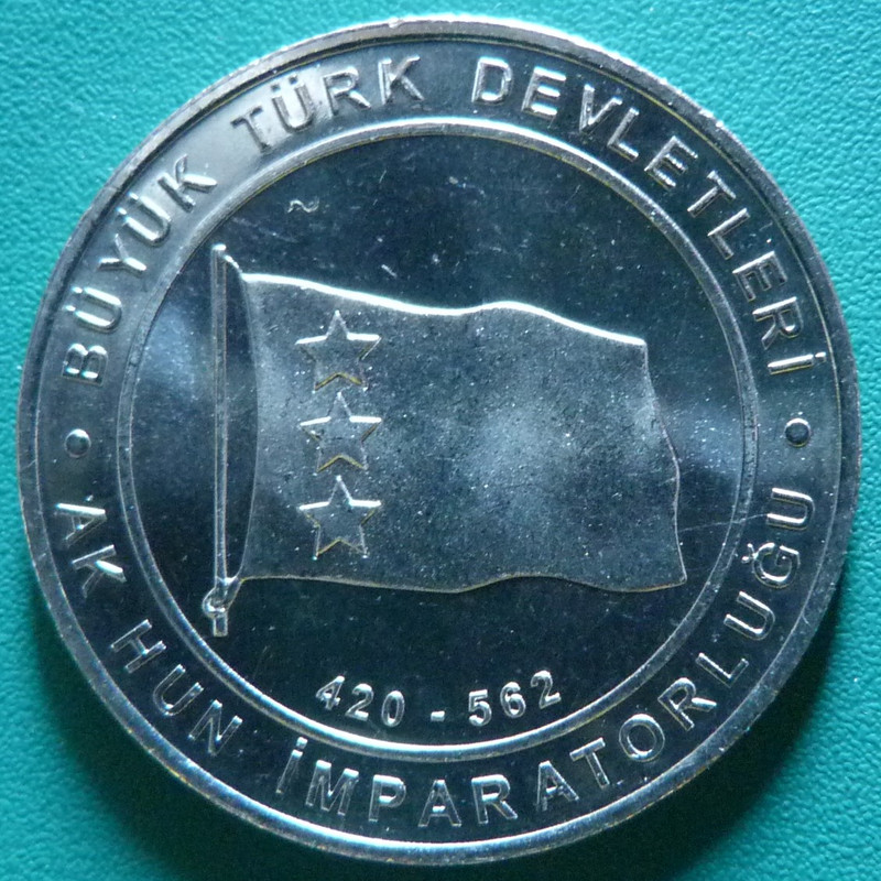 Turquía. Los Dieciséis Grandes Imperios Turcos TUR-1-Kurus-2015-Imperio-Heftalita-rev