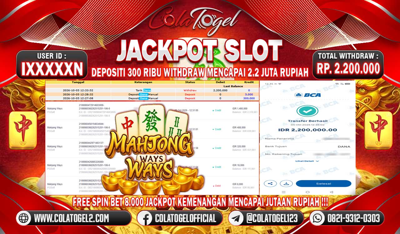 JACKPOT SLOT GACORR !!!