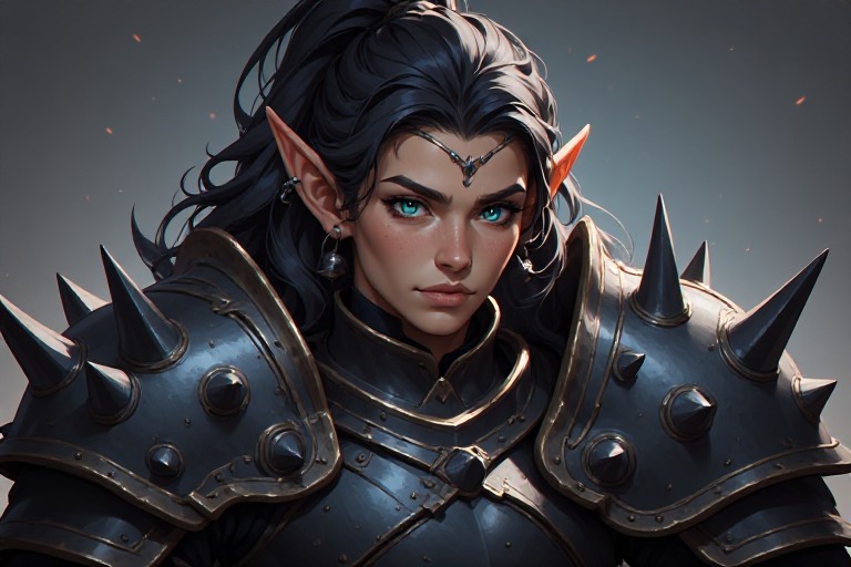 Elegant-Dark-elf-wearing-grote-(11)