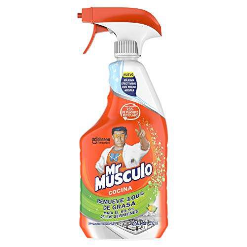 Amazon: Mr Musculo Desengrasante para Cocina, Atomizador 650 ml