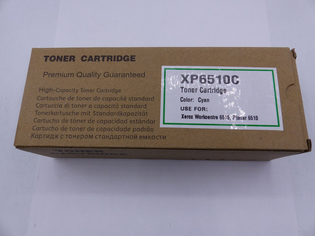 TONER CARTRIDGE FOR XP6510C 106R03690 -  CYAN