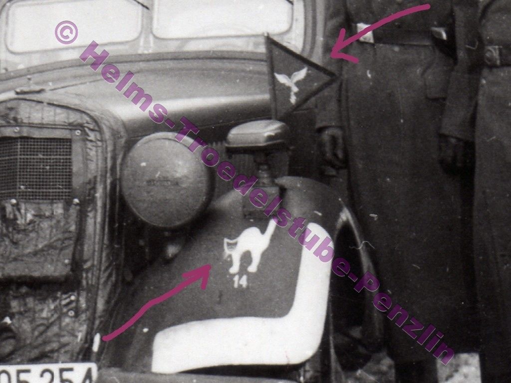 Luftwaffe,Kennung,Katze,Kotflüger,KFZ-Stander LW