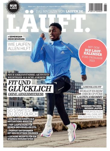 Cover: Läuft Magazin No 01 2023