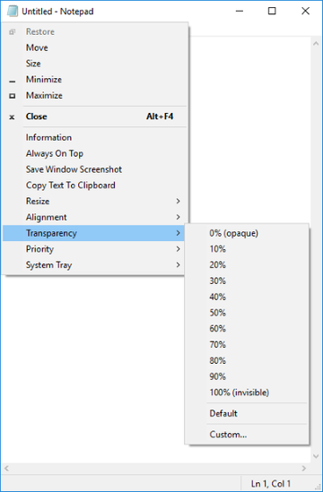 SmartSystemMenu 1.3.1 SmartSystemMenu 1.3.1