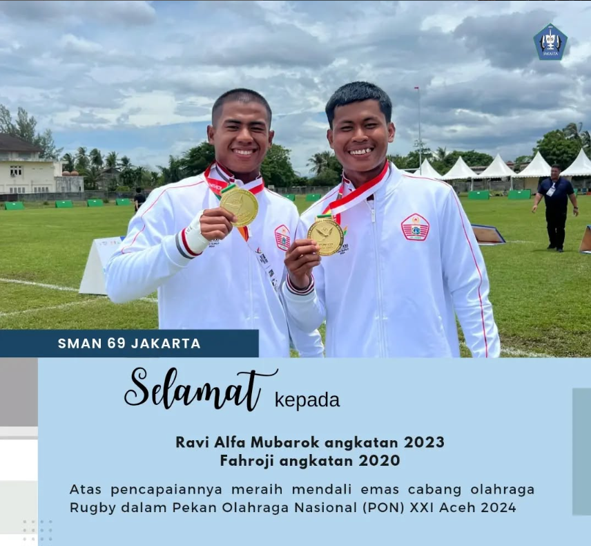 SELAMAT UNTUK MAHASISWA ATAS PENCAPAIAN MEDALI EMAS CABANG OLAHRAGA (PON) XXI ACEH 2024