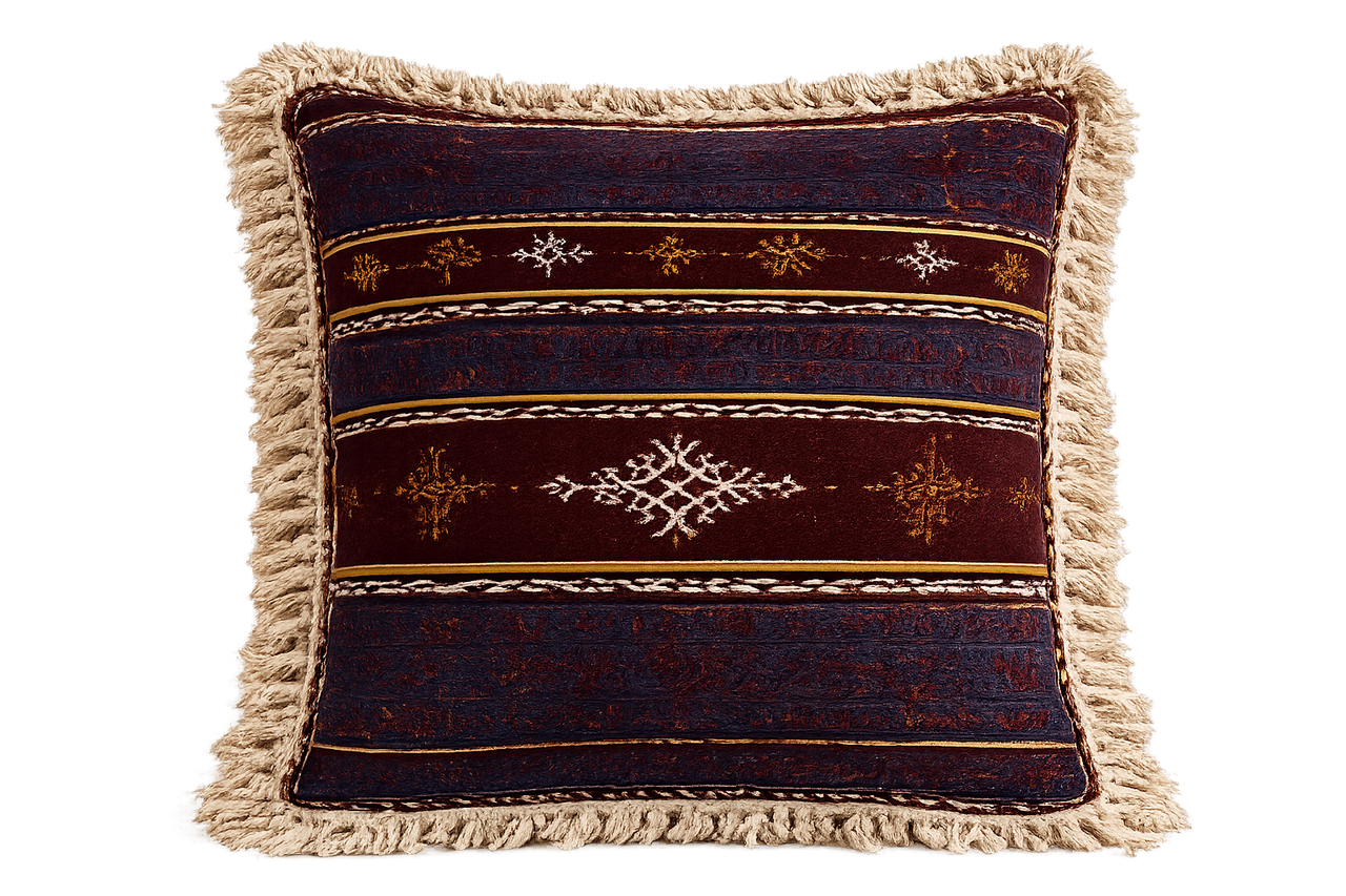 Moroccan Fringe Pillow