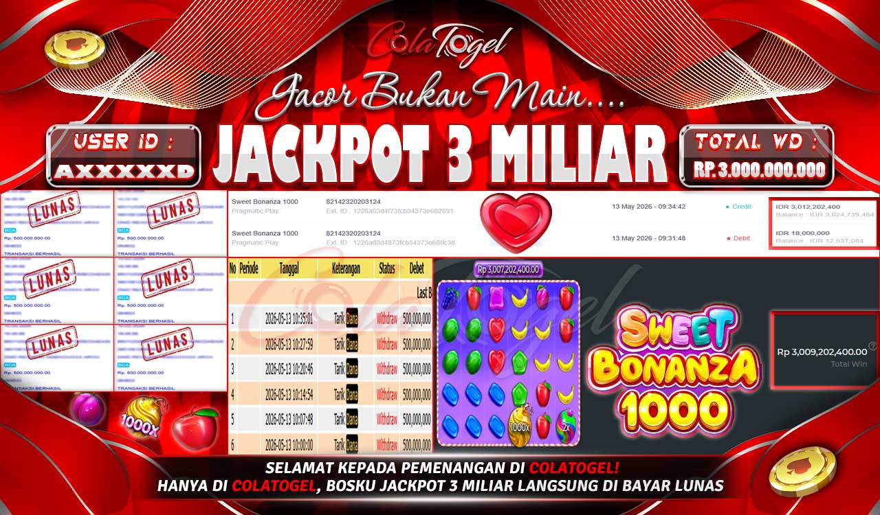 JACKPOT SLOT GACOR!!