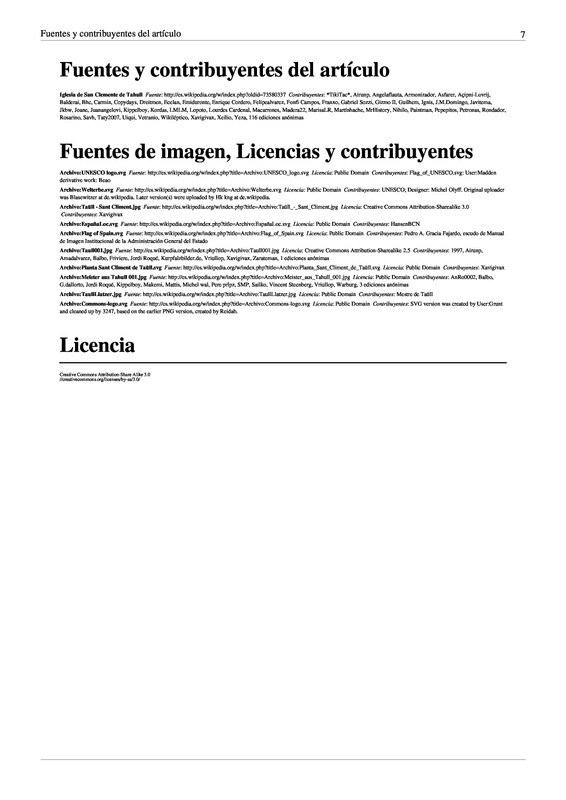 Page 7 - Iglesia de San Clemente de Tahull
