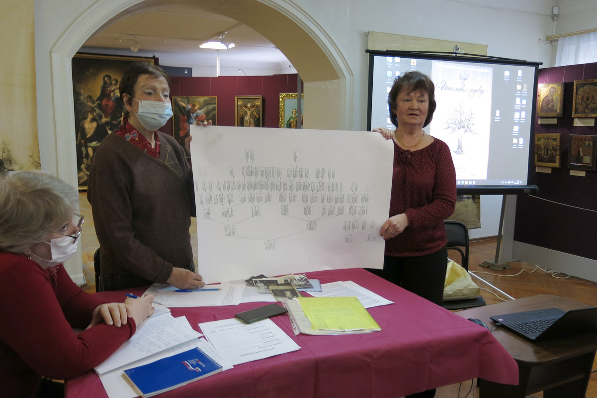 В.А. Свистунова представляет свое родословие