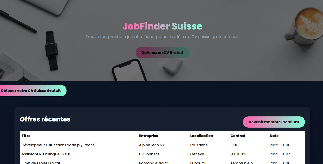 Job Generator Suisse