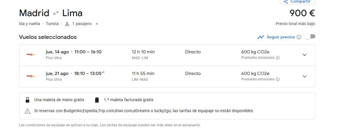 Vuelos a Perú - Foro América del Sur