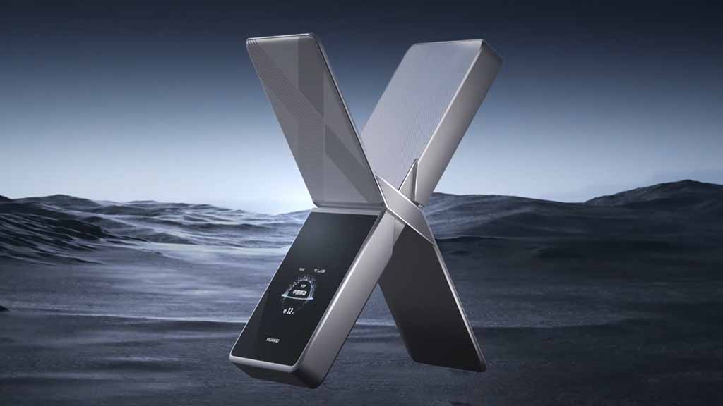 Huawei Unveils Wi-Fi X Smartphone Router with Foldable Design and 5.3Gbps Speeds