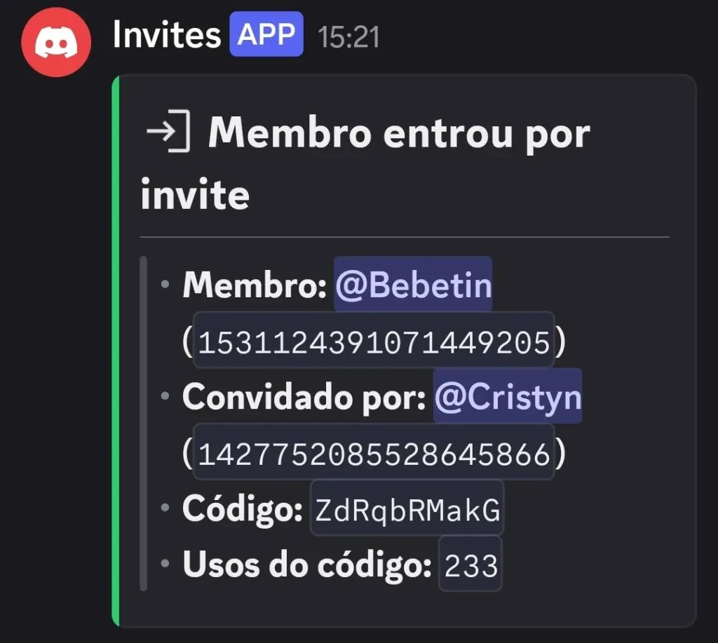 Print enviado pelo usuário