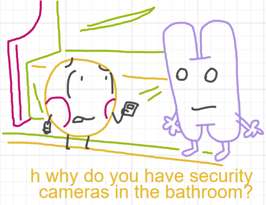 A panel from A Murder On The, episode six of the Board Boards object show by Furretwalk/WalkingFurret.