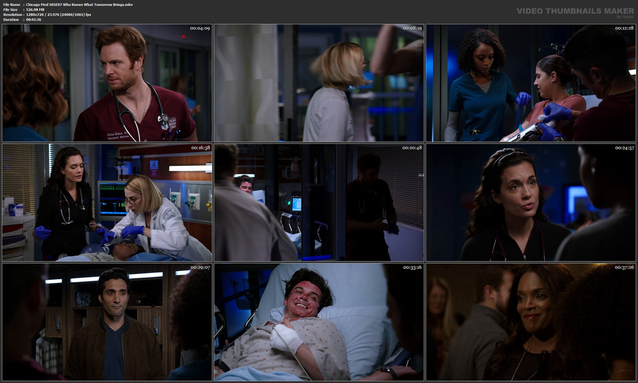 Chicago Med S05E07 Who Knows What Tomorrow Brings.mkv