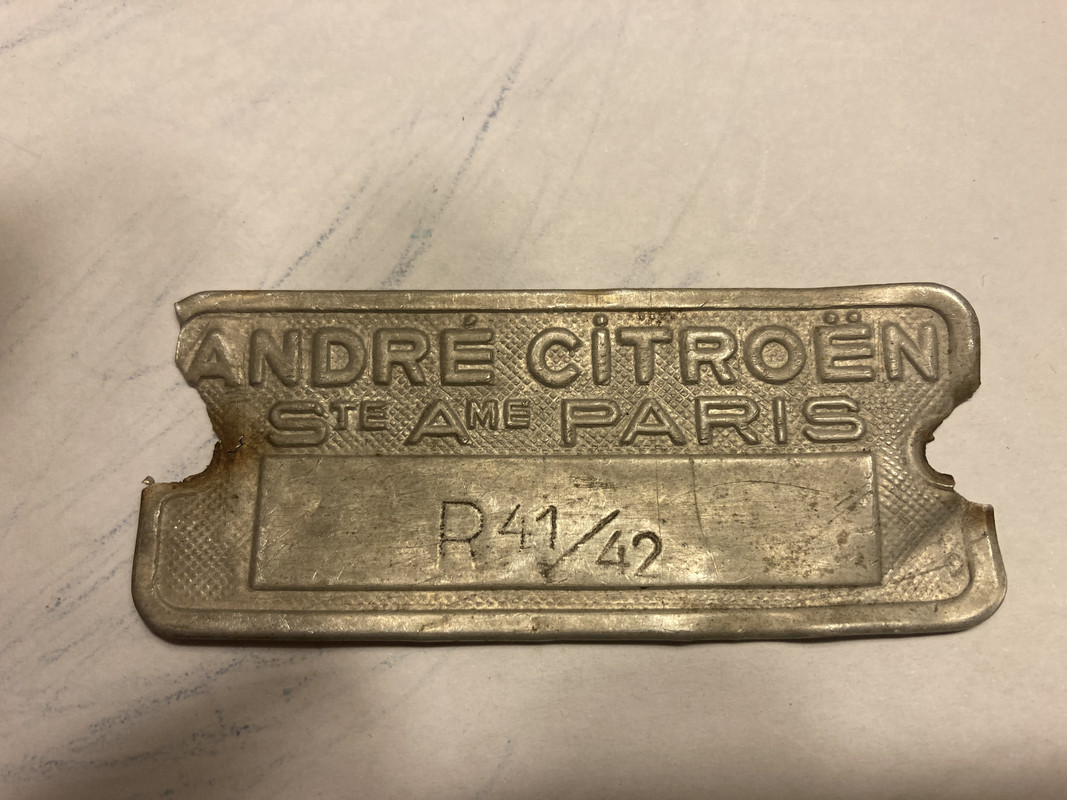 plaque R41 42
