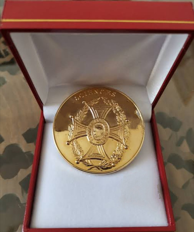 Ceci est une médaille