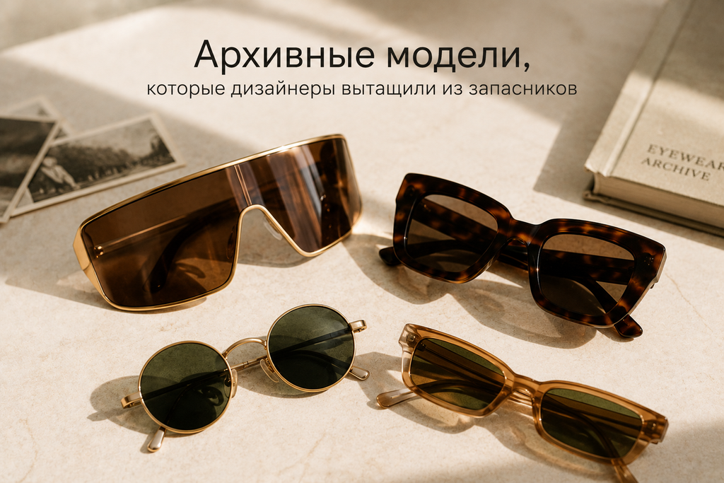 Архивные модели солнцезащитных очков