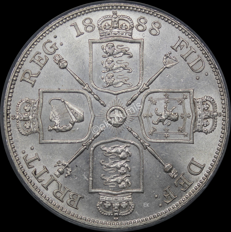 1888 Davies 543 reverse