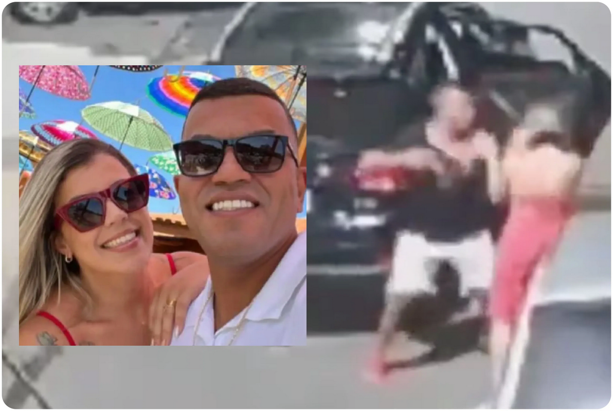Oficial militar golpea a su esposa en la cara y la mata a tiros (video sensible)