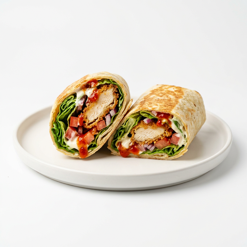 Wraps De Pollo Crujiente Nuevo