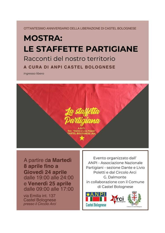 Castel Bolognese celebra le Staffette Partigiane con una mostra dall’8 al 24 aprile