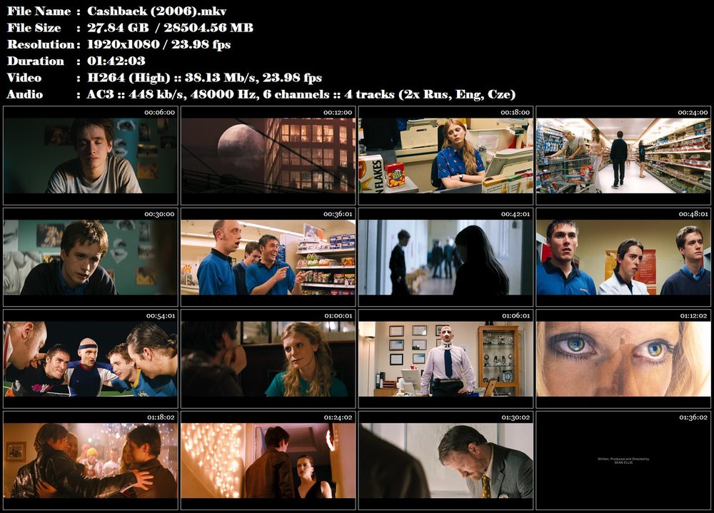 Re: Cashback (2006)