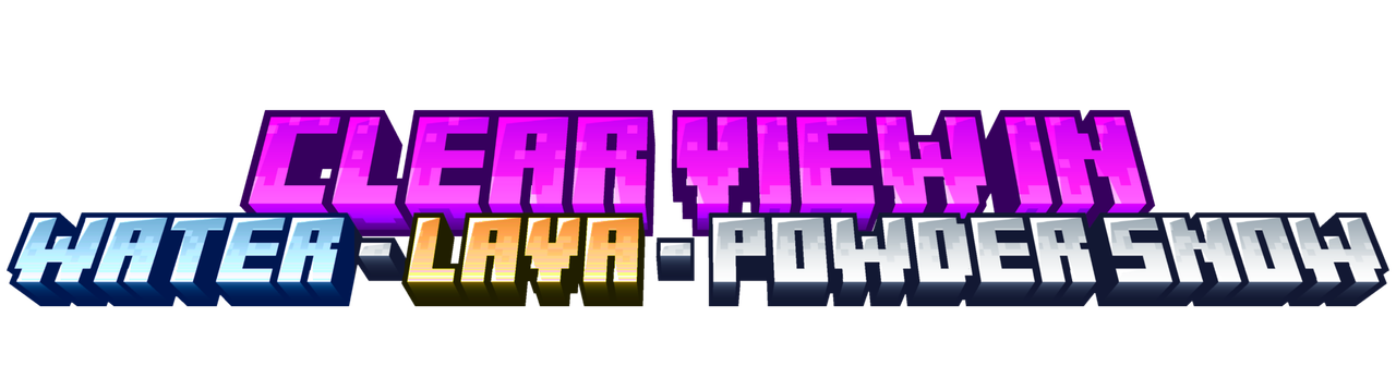 Clear Fluids Water Lava Powder Snow title