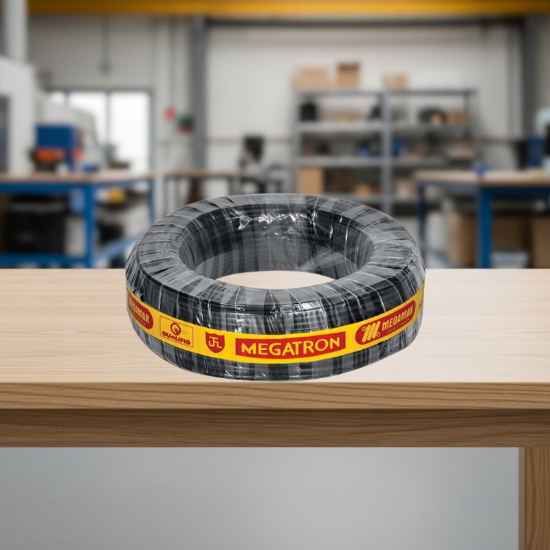 Detalhe da construção do Cabo PP Flexível Megatron